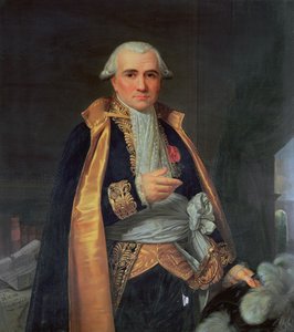 ガスパールモンジュの肖像（1746-1818）ペルーズ伯爵、1841年頃